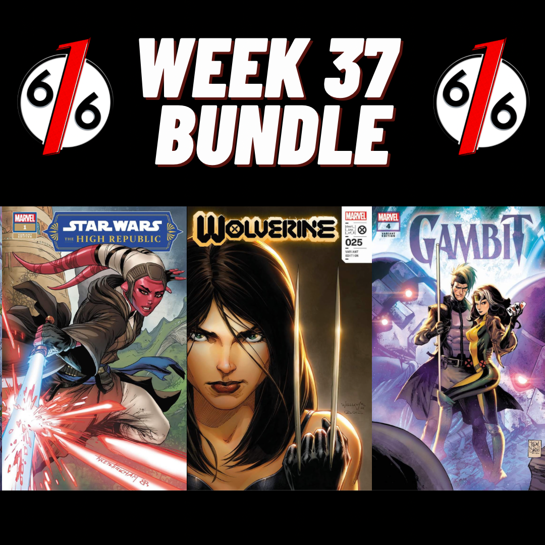 616 COMICS WEEK 37 TRADE DRESS BUNDLE Star Wars High Republic 1 & Wolverine 25 & Gambit 4