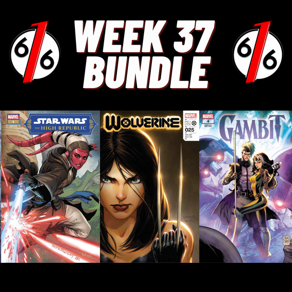 616 COMICS WEEK 37 TRADE DRESS BUNDLE Star Wars High Republic 1 & Wolverine 25 & Gambit 4