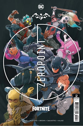 🚨🦇 BATMAN FORTNITE ZERO POINT #2 SECOND PRINT Mikel Janin NM Gemini 2nd PTG