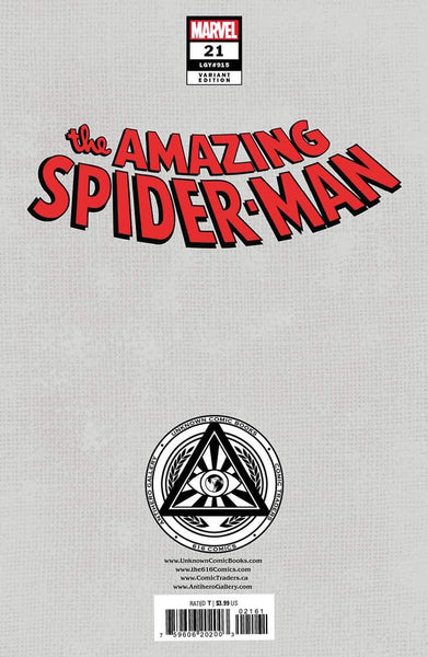 AMAZING SPIDER-MAN 21 DAVID NAKAYAMA SILK Virgin Variant