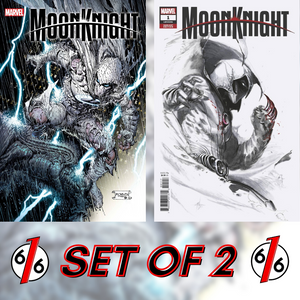 🚨🔥 MOON KNIGHT #1 SET OF 2 McNiven Main Cover & Dell’Otto Variant NM Gemini