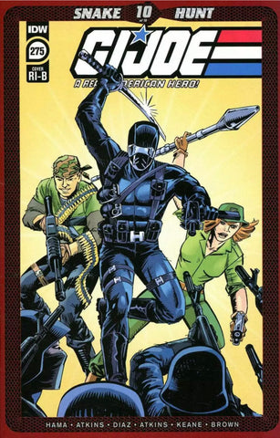 💥🔥 GI JOE #275 LARRY HAMA 1:25 Ratio Incentive Variant NM Snake Eyes