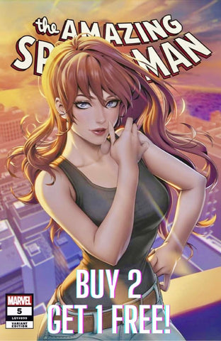 BUY 2 GET 1 FREE - AMAZING SPIDER-MAN #5 R1C0 Mary Jane Unknown 616 Trade Dress Variant - 3 Copies