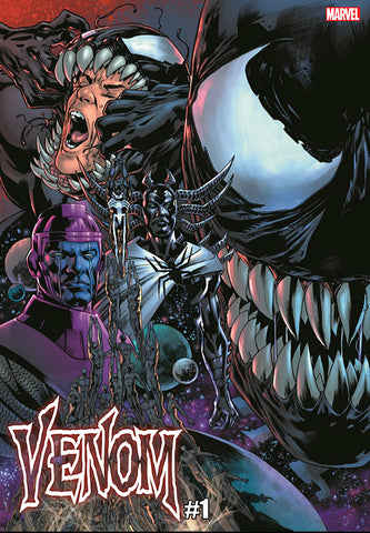 VENOM #1 HITCH Second Print Variant MERIDIUS COVER APP 2nd PTG 01/19