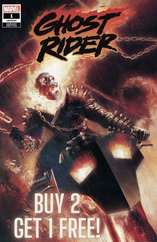 BUY 2 GET 1 FREE - GHOST RIDER #1 MASTRAZZO Unknown/616 Trade Dress Variant - 3 Copies