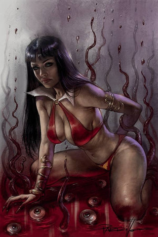 🚨🦇🔥 VAMPIRELLA #17 PARRILLO Premium Limited Full Color Virgin Variant NM