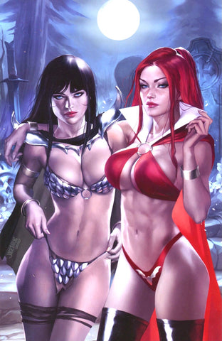 VAMPIRELLA THE DARK POWERS #4 JOSH BURNS Crossplay Night LTD 300