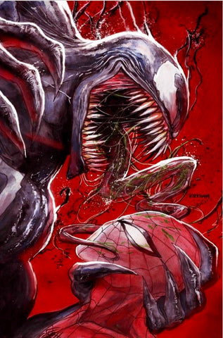 VENOM #18 TYLER KIRKHAM Exclusive VIRGIN Variant Cover B