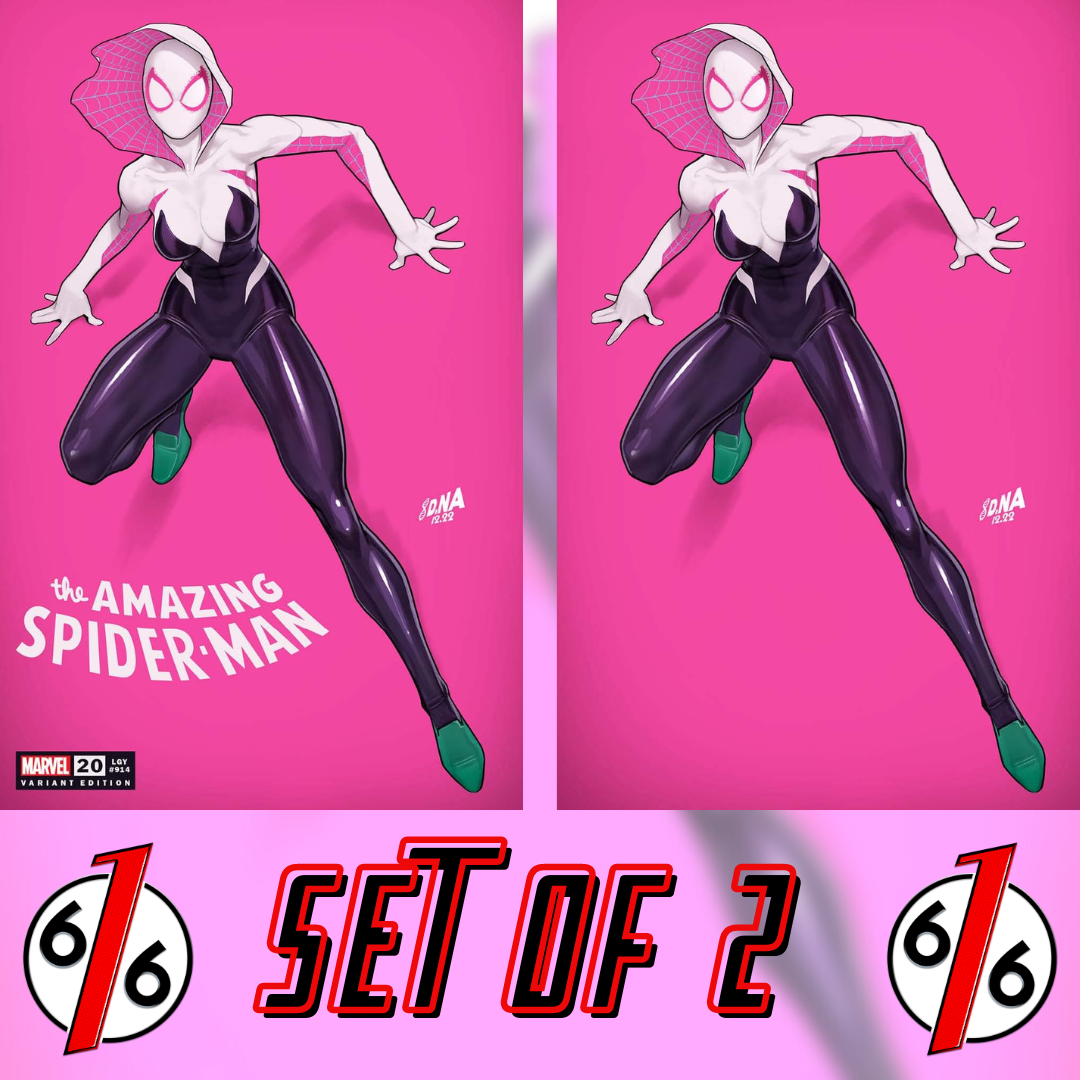 AMAZING SPIDER-MAN #20 DAVID NAKAYAMA Trade Dress & Virgin Variant Set