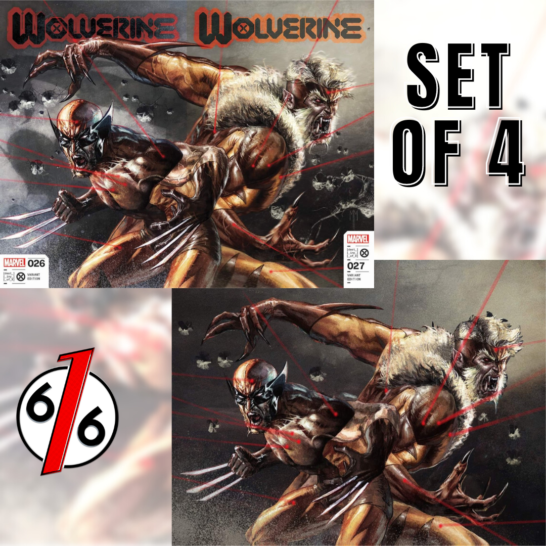 WOLVERINE #26-27 SET MASTRAZZO Connecting Trade Dress & Virgin Variant SABRETOOTH