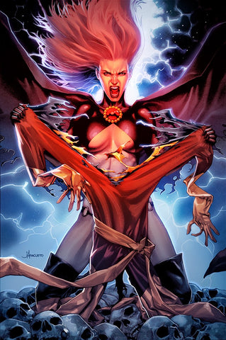 HELLIONS #3 JAY ANACLETO Exclusive Virgin Red Variant Goblin Queen