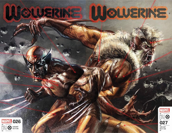 WOLVERINE #26-27 MASTRAZZO Connecting Trade Dress Variant Set SABERTOOTH