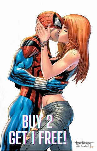 BUY 2 GET 1 FREE - AMAZING SPIDER-MAN #93 TYLER KIRKHAM Unknown/616 Virgin Variant - 3 Copies