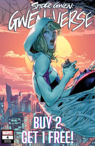 BUY 2 GET 1 FREE - SPIDER-GWEN GWENVERSE #4 PHILIP TAN Unknown/616 Trade Dress Variant - 3 Copies