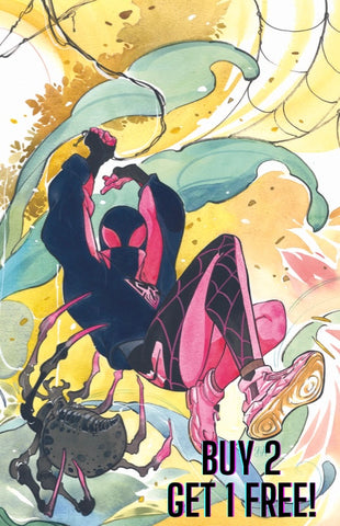 BUY 2 GET 1 FREE - MILES MORALES SPIDER-MAN #39 PEACH MOMOKO 616 Virgin Variant - 3 Copies