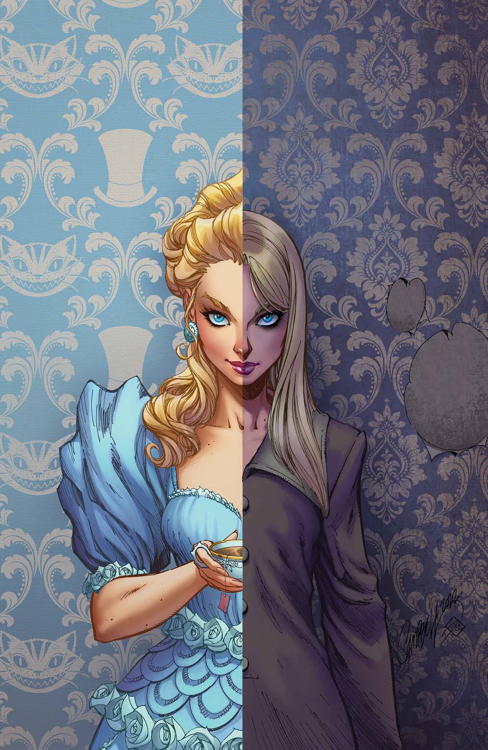 ALICE EVER AFTER #1 J SCOTT CAMPBELL 1:10 Ratio FOC Reveal Variant