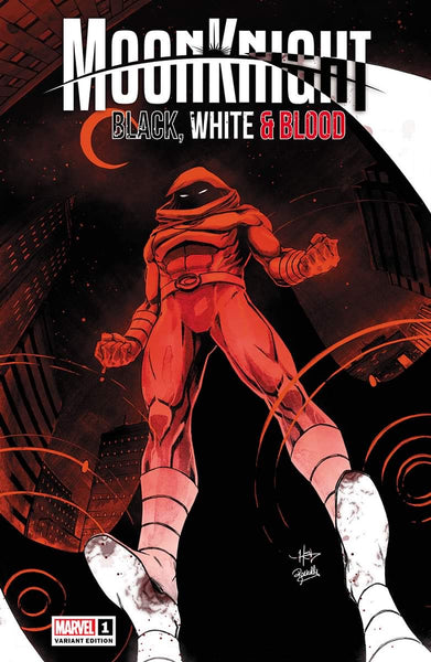 MOON KNIGHT BLACK WHITE BLOOD #1 CREEES Unknown 616 Comics Trade Dress Variant