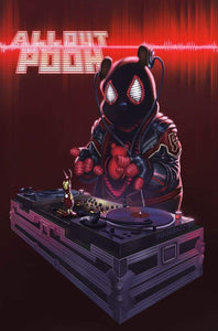 DJ POOH MARAT MYCHAELS 1:10 Ratio Variant Miles Morales Rahzzah Homage LTD 50