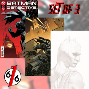 🚨🔥🦇 BATMAN THE DETECTIVE #1 SET OF 3 Andy Kubert A & B & 1:25 1st EQUILIBRIUM