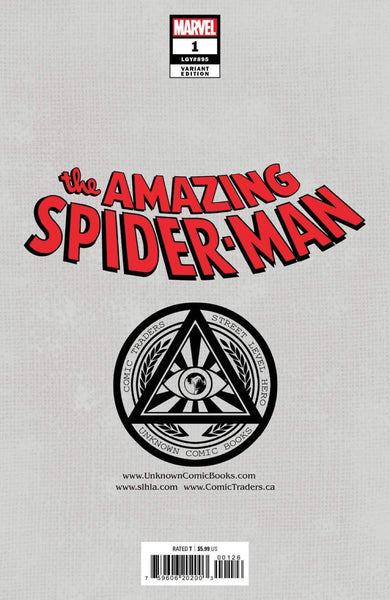 AMAZING SPIDER-MAN #1 Variant Set Of 6 DELL’OTTO & MASTRAZZO & HORN