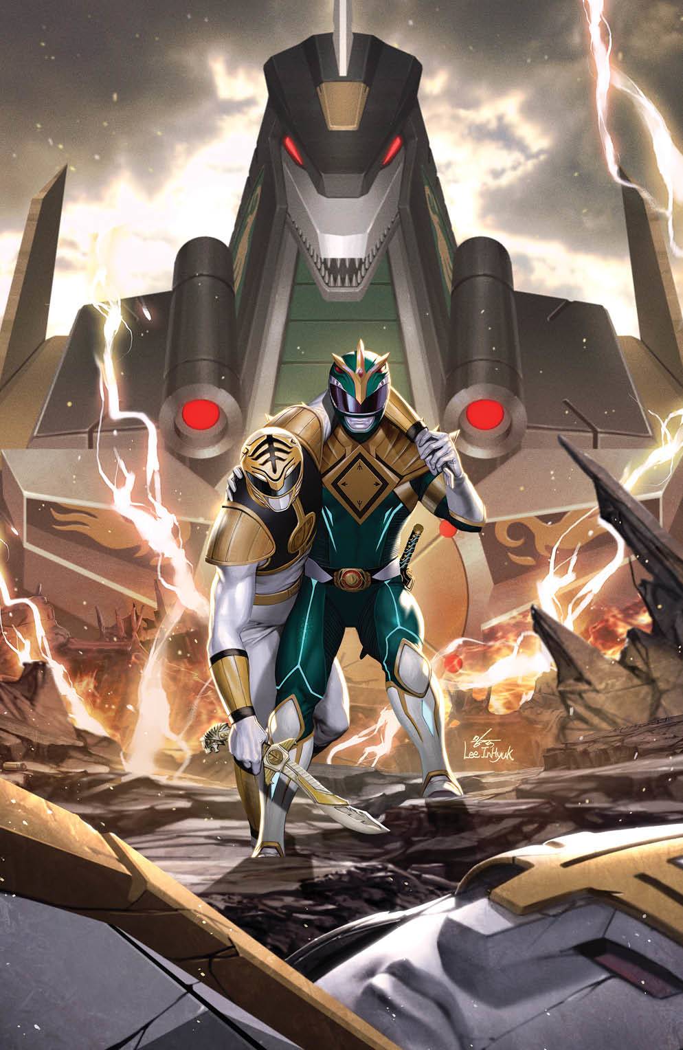 MIGHTY MORPHIN #8 INHYUK LEE 1:10 Virgin Ratio Variant