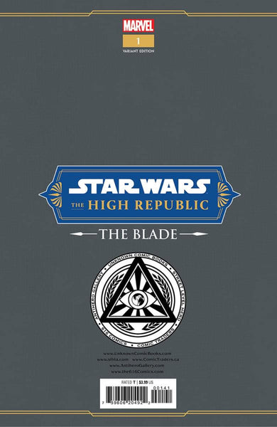 STAR WARS THE HIGH REPUBLIC THE BLADE #1 VILLANELLI Trade Dress Variant