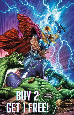 BUY 2 GET 1 FREE - HULK #8 MICO SUAYAN Unknown 616 Virgin Variant THOR - 3 Copies