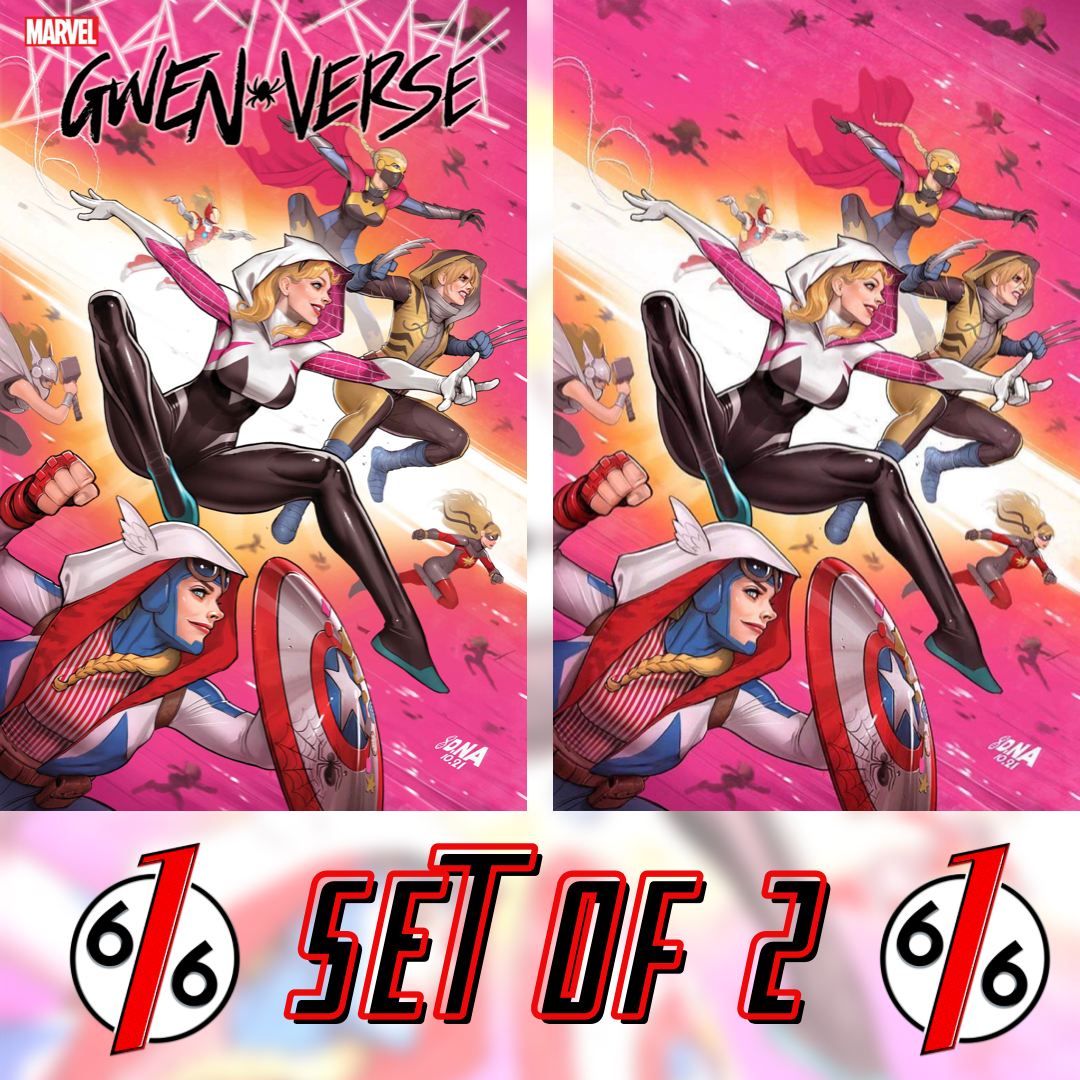 SPIDER-GWEN GWENVERSE #1 NAKAYAMA SET Main Cover & Exclusive Virgin Variant