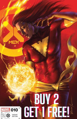 BUY 2 GET 1 FREE - X-MEN #10 PARRILLO Unknown 616 Trade Dress Variant - 3 Copies