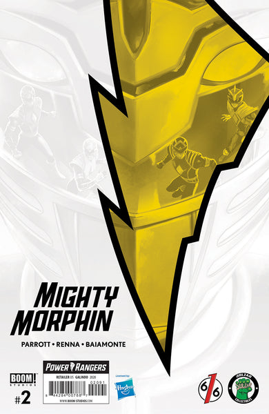 MIGHTY MORPHIN #1-2 DIEGO GALINDO Exclusive Virgin Variant SET OF 3 LTD 250