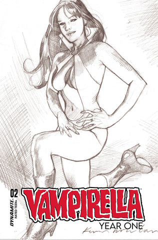 VAMPIRELLA YEAR ONE #2 KEVIN NOWLAN Pencils 1:10 Ratio Variant