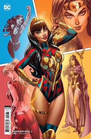 🚨🔥 WONDER GIRL #1 J SCOTT CAMPBELL 1:25 Ratio Variant NM Gemini Yara Flor