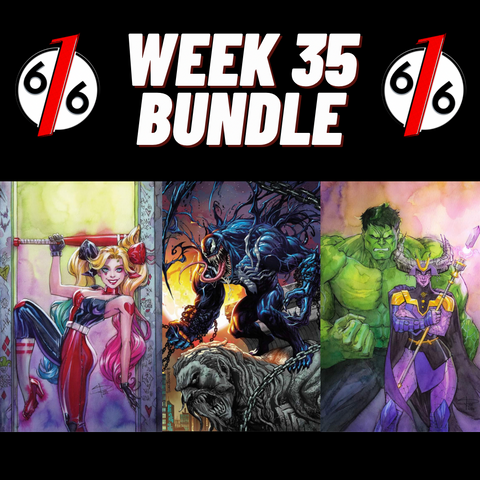 616 COMICS WEEK 35 VIRGIN BUNDLE Harley 30th Anniversary & Venom 11 & Hulk 9