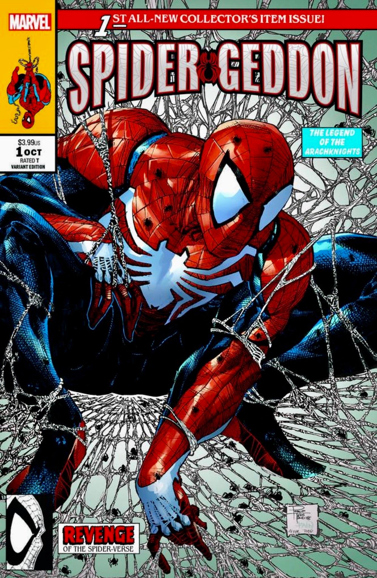 Spider-Geddon #1 Philip Tan Exclusive Variant - Limited to 1,500 w/COA!