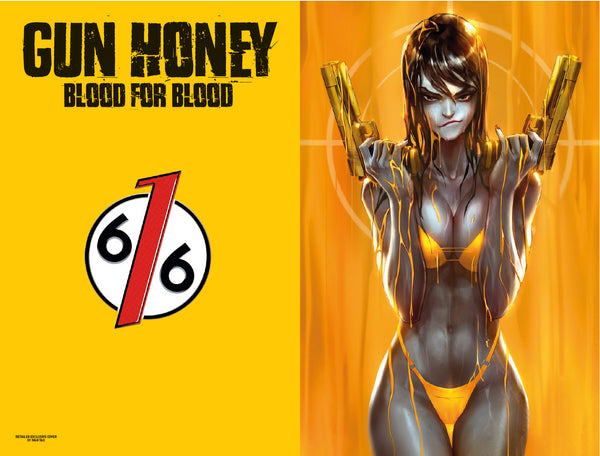 GUN HONEY BLOOD FOR BLOOD 3 IVAN TAO 616 Comics Virgin Variant