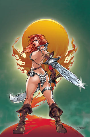 UNBREAKABLE RED SONJA #1 ROBERTO CASTRO 1:10 Virgin Ratio Variant