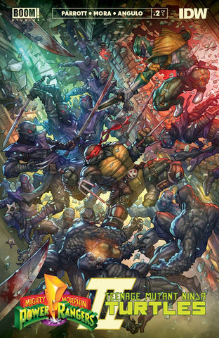 MMPR TMNT II #3 ALAN QUAH 1:100 Ratio Variant 