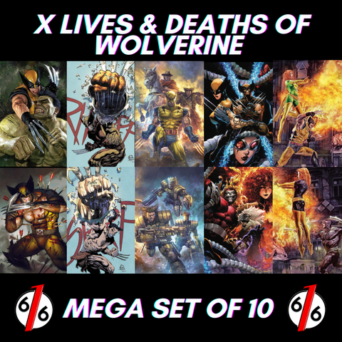 X LIVES & DEATHS OF WOLVERINE #1-5 Mega Set Of 10 Virgin Variants