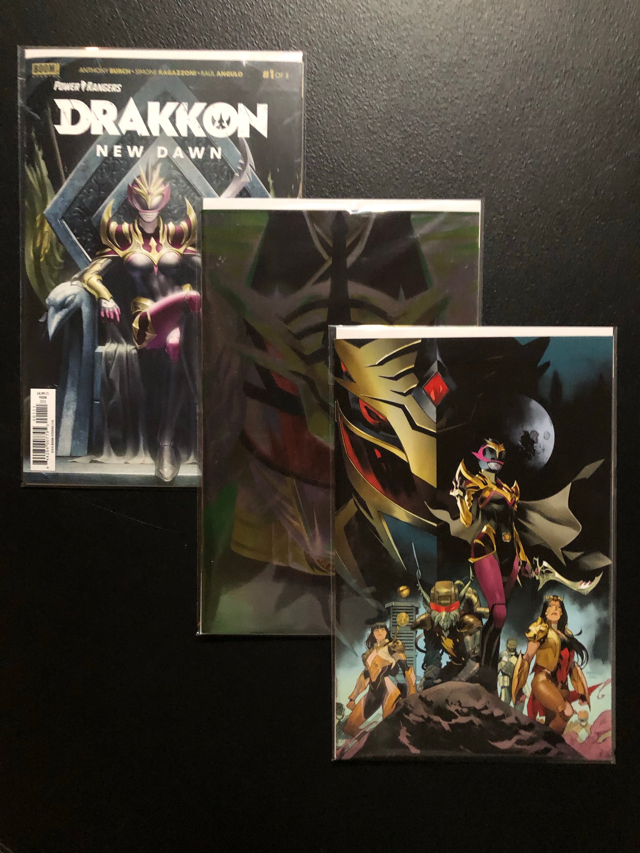 Power 2024 Rangers:Drakkon New Dawn #1 Variant visually stunning cover!