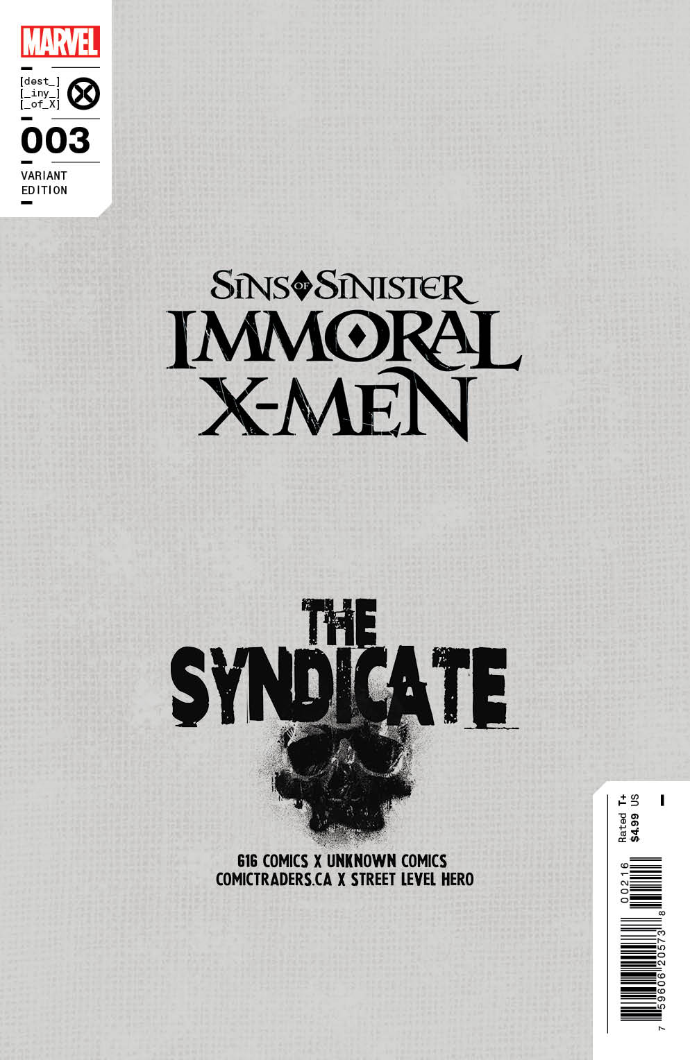IMMORAL X-MEN #3 TURINI 616 EMMA FROST Virgin Variant – The 616 Comics