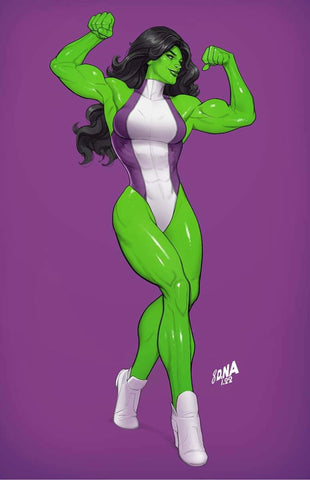 SHE-HULK #2 DAVID NAKAYAMA Unknown Illuminati/616 Exclusive Virgin Variant