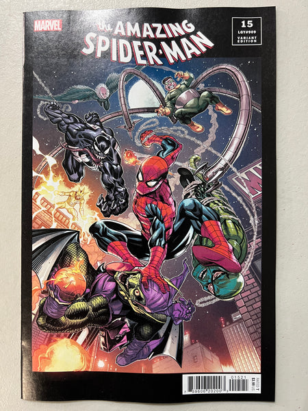 AMAZING SPIDER-MAN 15 MCGUINNESS Sinister Six 1:10 Ratio Variant DARK WEB