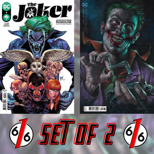 🔥🤡 JOKER #4 Set Of 2 Main Cover A March & Cover B Parrillo Variant NM Gemini