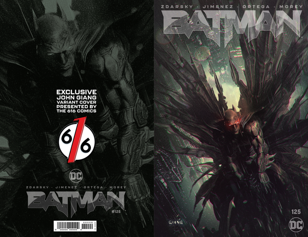 BATMAN #125 SET GIANG 616 Variant & JIMENEZ Main Cover A 1st APP FAILSAFE