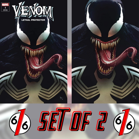 VENOM LETHAL PROTECTOR #1 MICO SUAYAN Variant Set Trade & Color Virgin