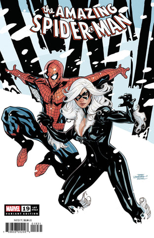 AMAZING SPIDER-MAN 19 TERRY DODSON 1:25 Ratio Variant BLACK CAT 