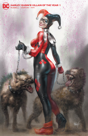 HARLEY QUINN’S VILLAIN OF THE YEAR #1 LUCIO PARRILLO CONVENTION VARIANT Ltd 1500