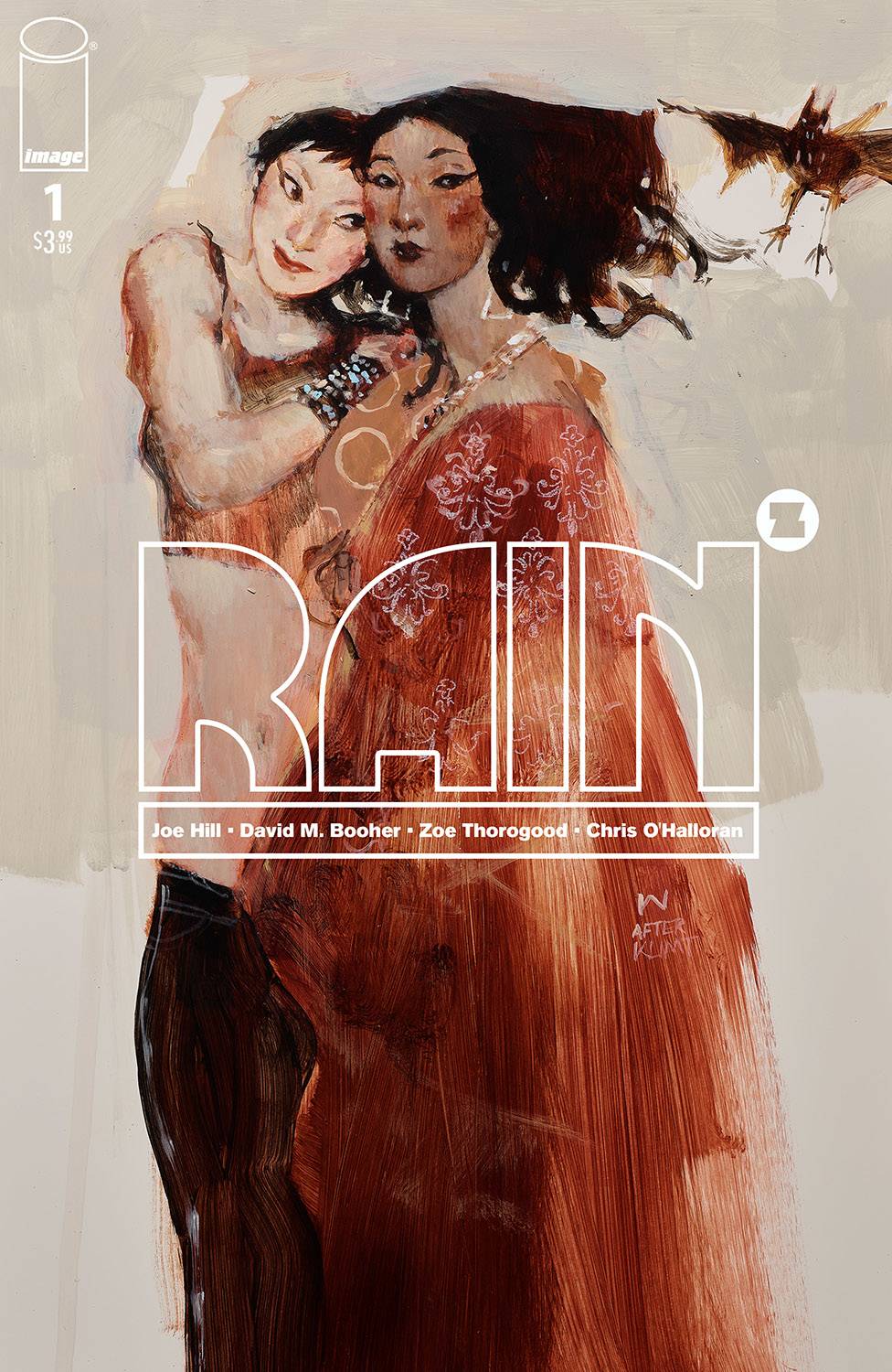 RAIN #1 ASHLEY WOOD 1:25 Ratio Variant Joe Hill Image Comics