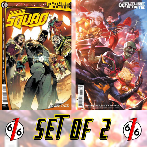 🚨💥 FUTURE STATE SUICIDE SQUAD #1 SET OF 2 Cvr A Fernandez & Cvr B Derrick Chew