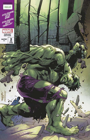 HULK #2 STEPHEN SEGOVIA Trade Dress Variant Steranko Annual #1 Homage